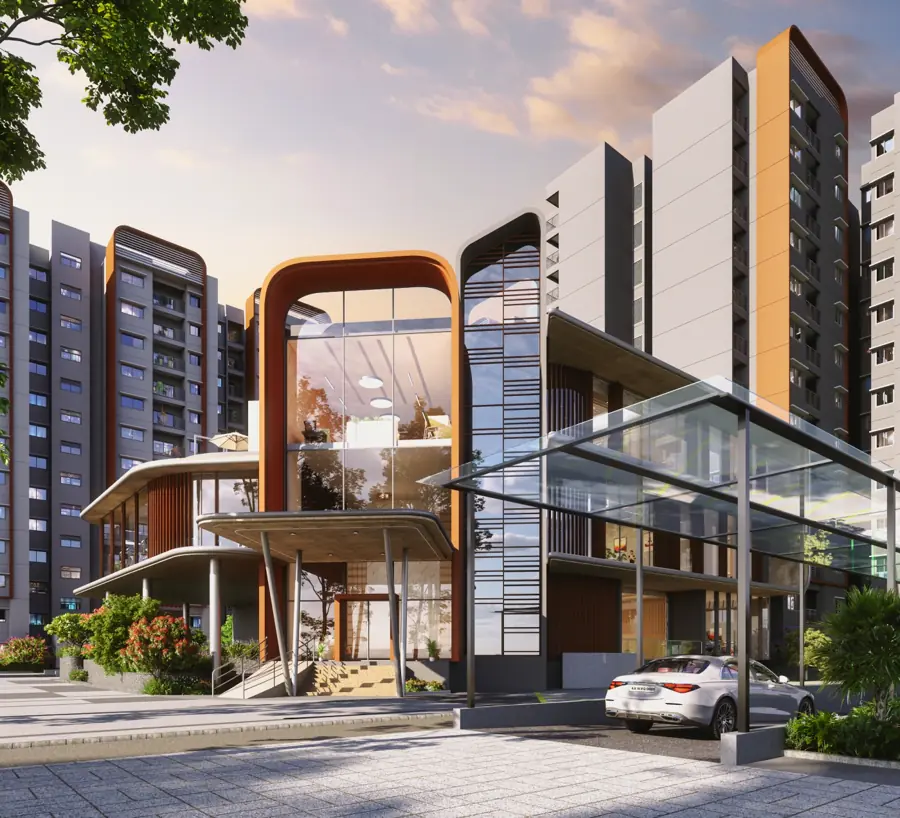 TVS RR Nagar signature clubhouse concept